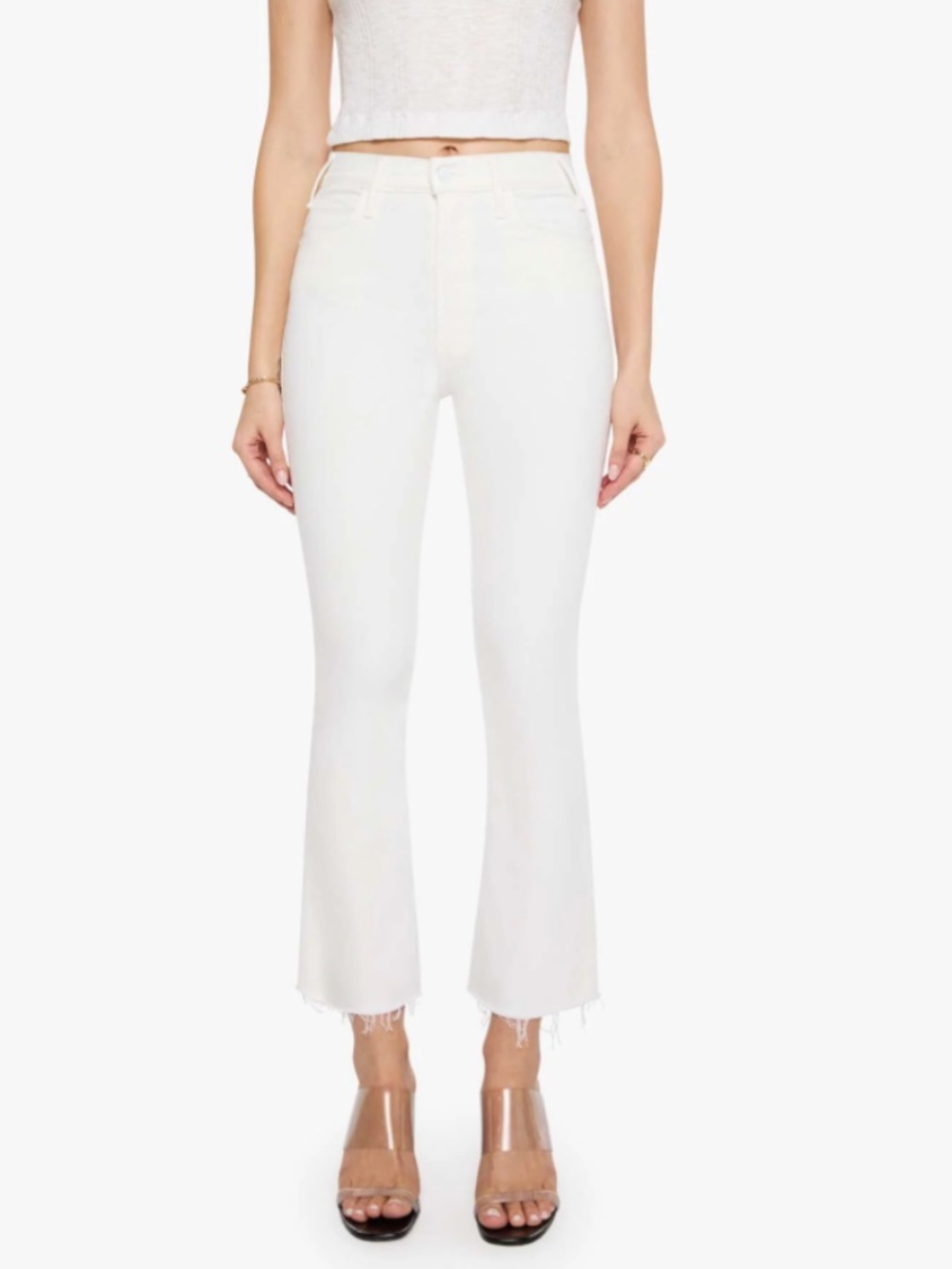 MOTHER DENIM White NWT-Size 26